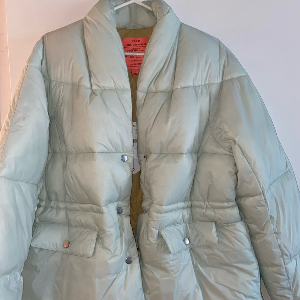 Jcrew puffer jacket NWT